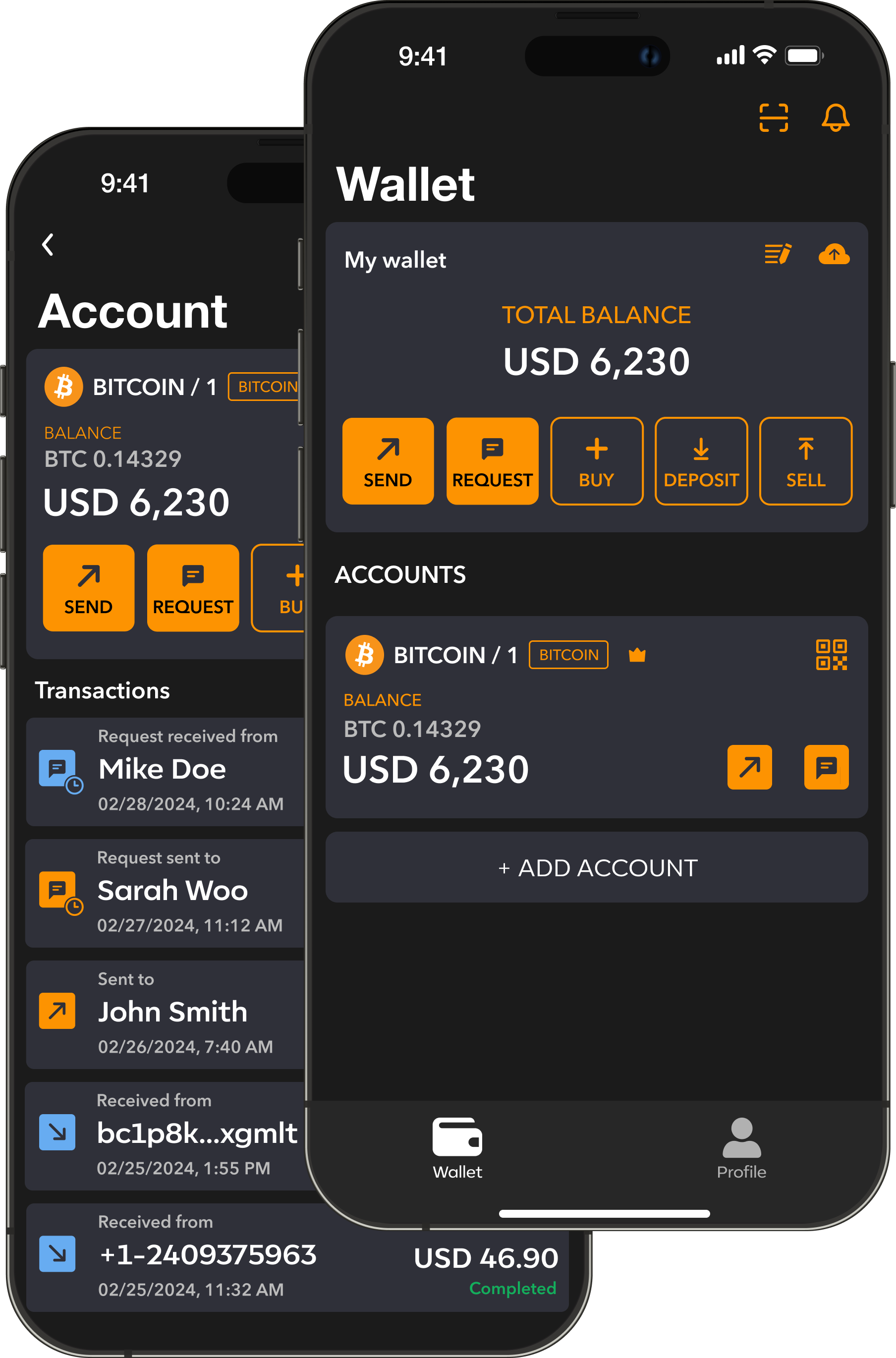 Manage Wallet